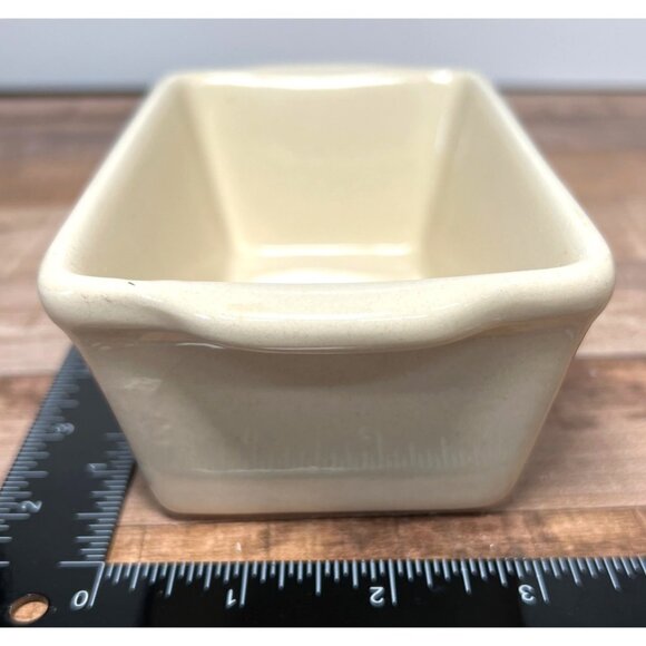 Christmas Nantucket Loaf Pan Microwave & Dishwasher Safe  Cream & Festive Colors - Picture 2 of 4